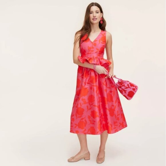 Beaded Rose Drawstring Bucket Bag - kate spade new york x Target, Pink/Red - Picture 5 of 15